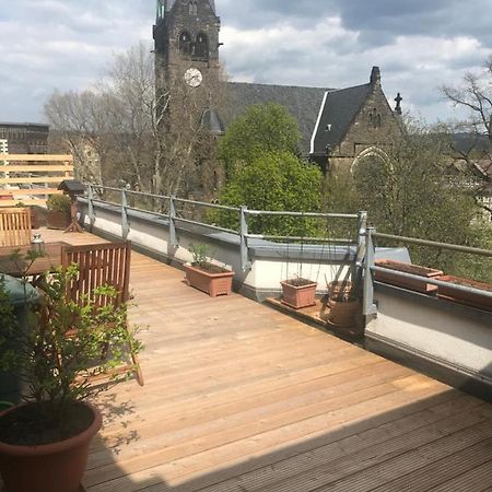 Dachterrassen Idylle über den Dächern Dresdens Exterior foto