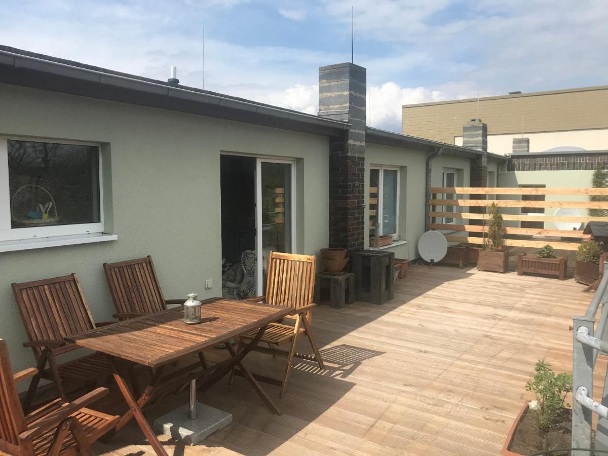 Dachterrassen Idylle über den Dächern Dresdens Exterior foto