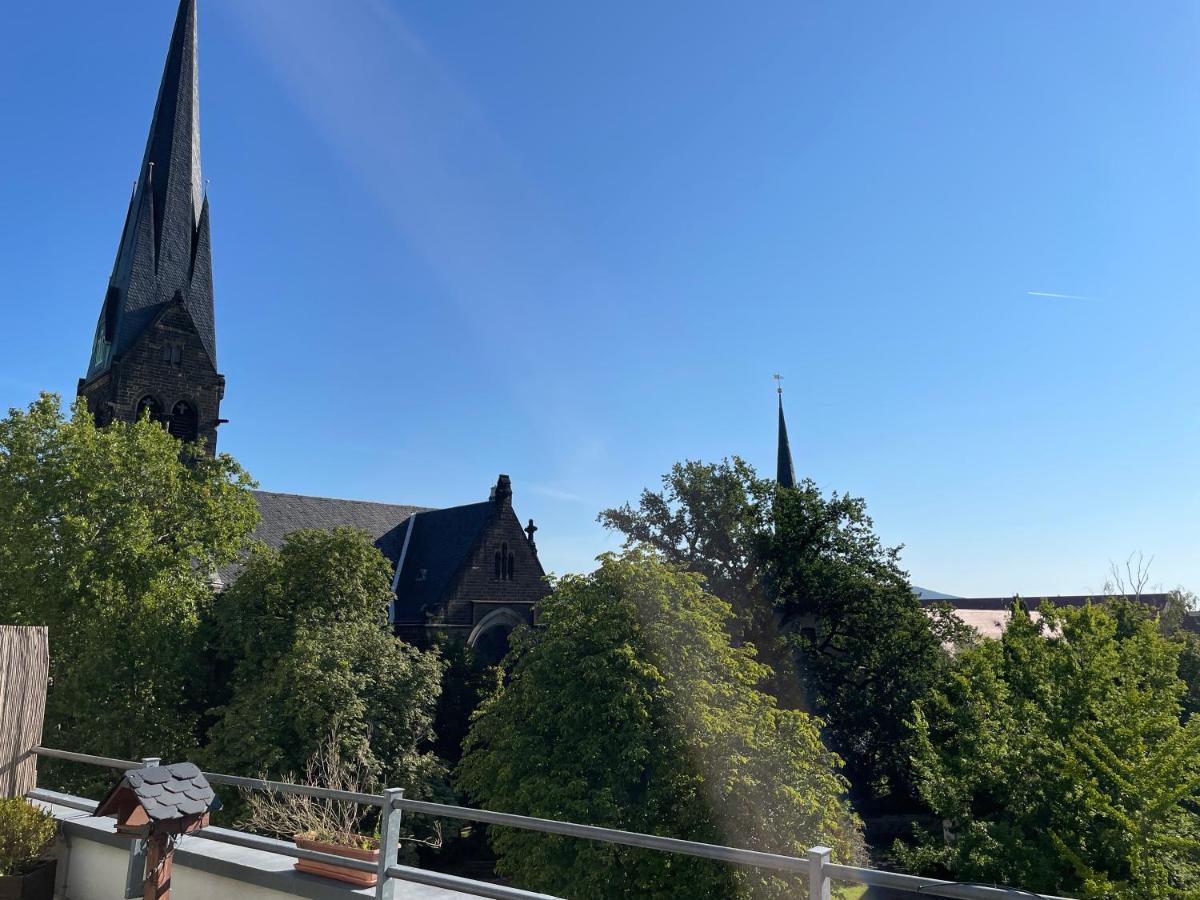 Dachterrassen Idylle über den Dächern Dresdens Exterior foto