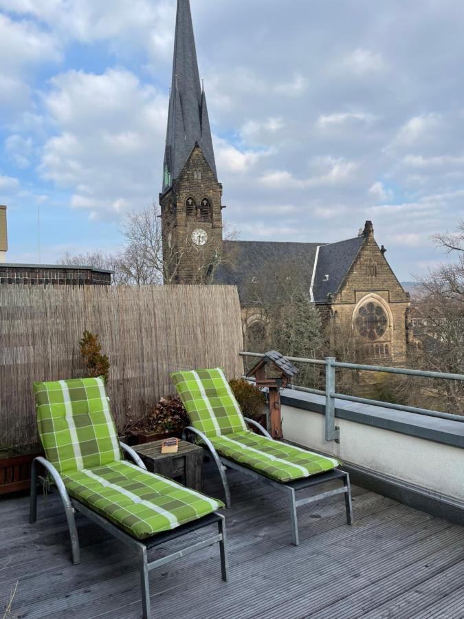 Dachterrassen Idylle über den Dächern Dresdens Exterior foto